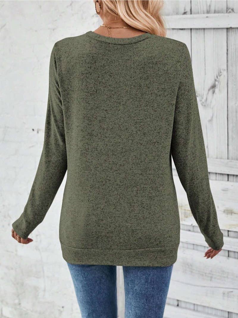 Solid Color Long Sleeve