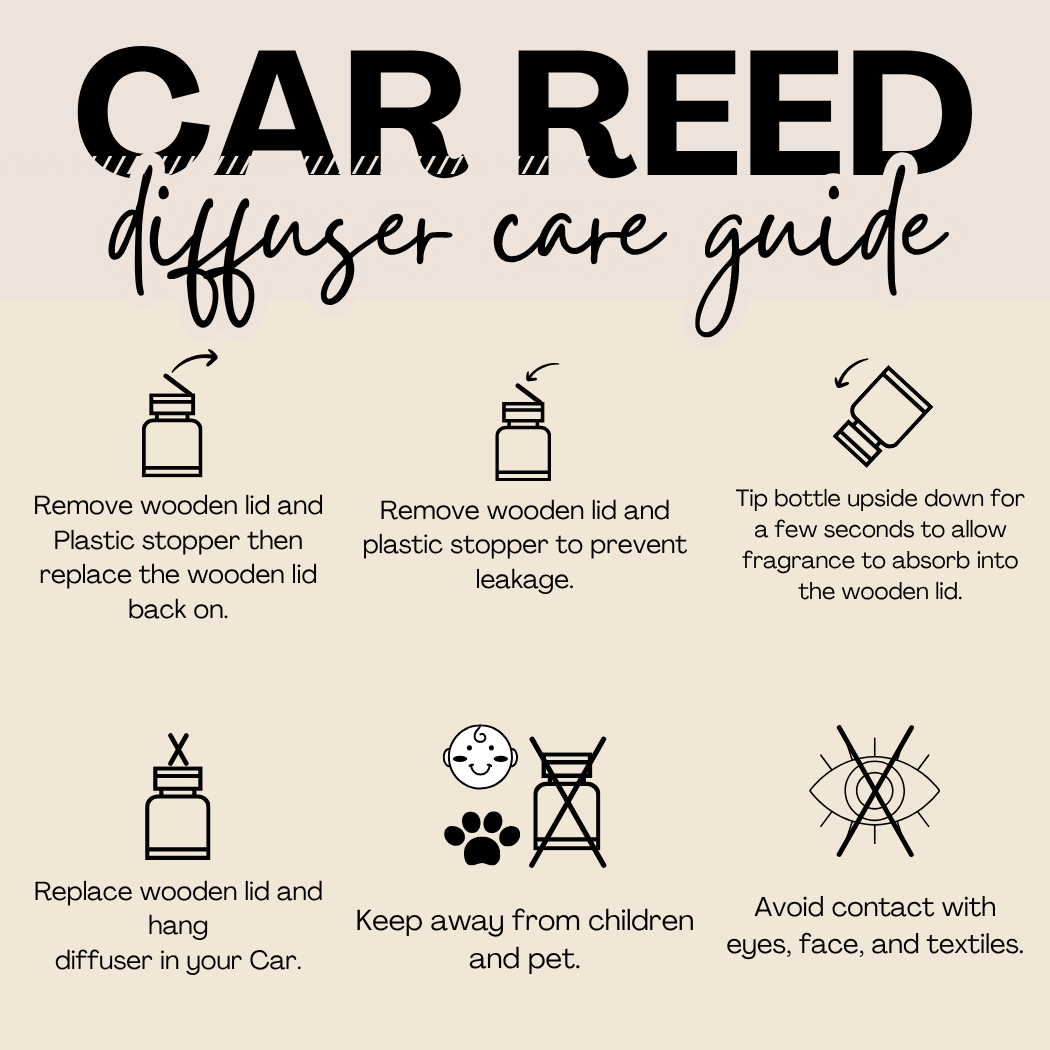 Hanging Car Diffusers- Sun Dried Denim