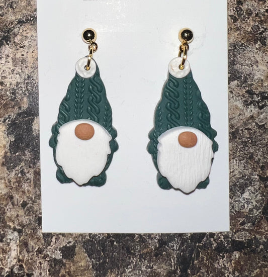 Gnome Clay Earrings