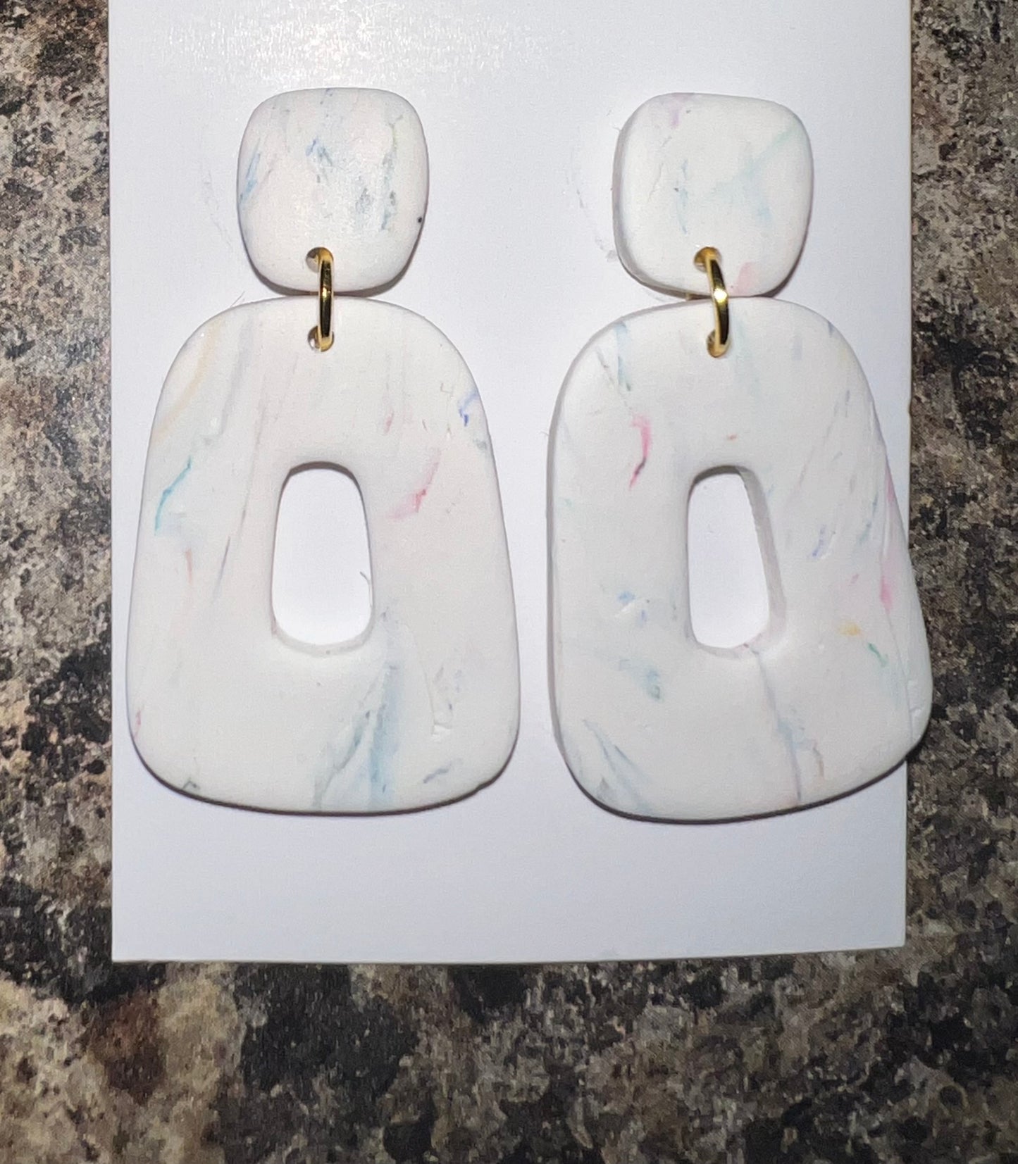 Confetti Clay Earrings