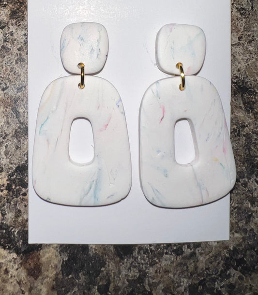 Confetti Clay Earrings