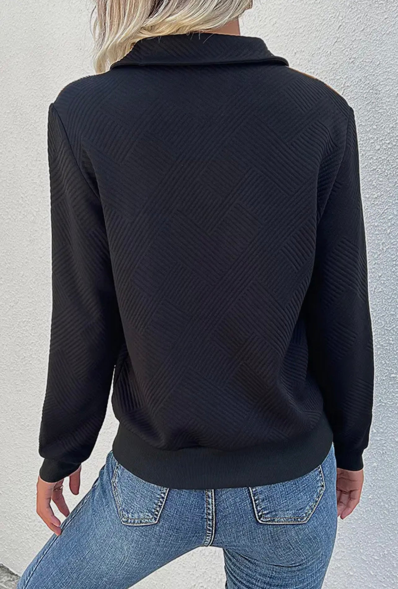 Plaid Sweatshirt