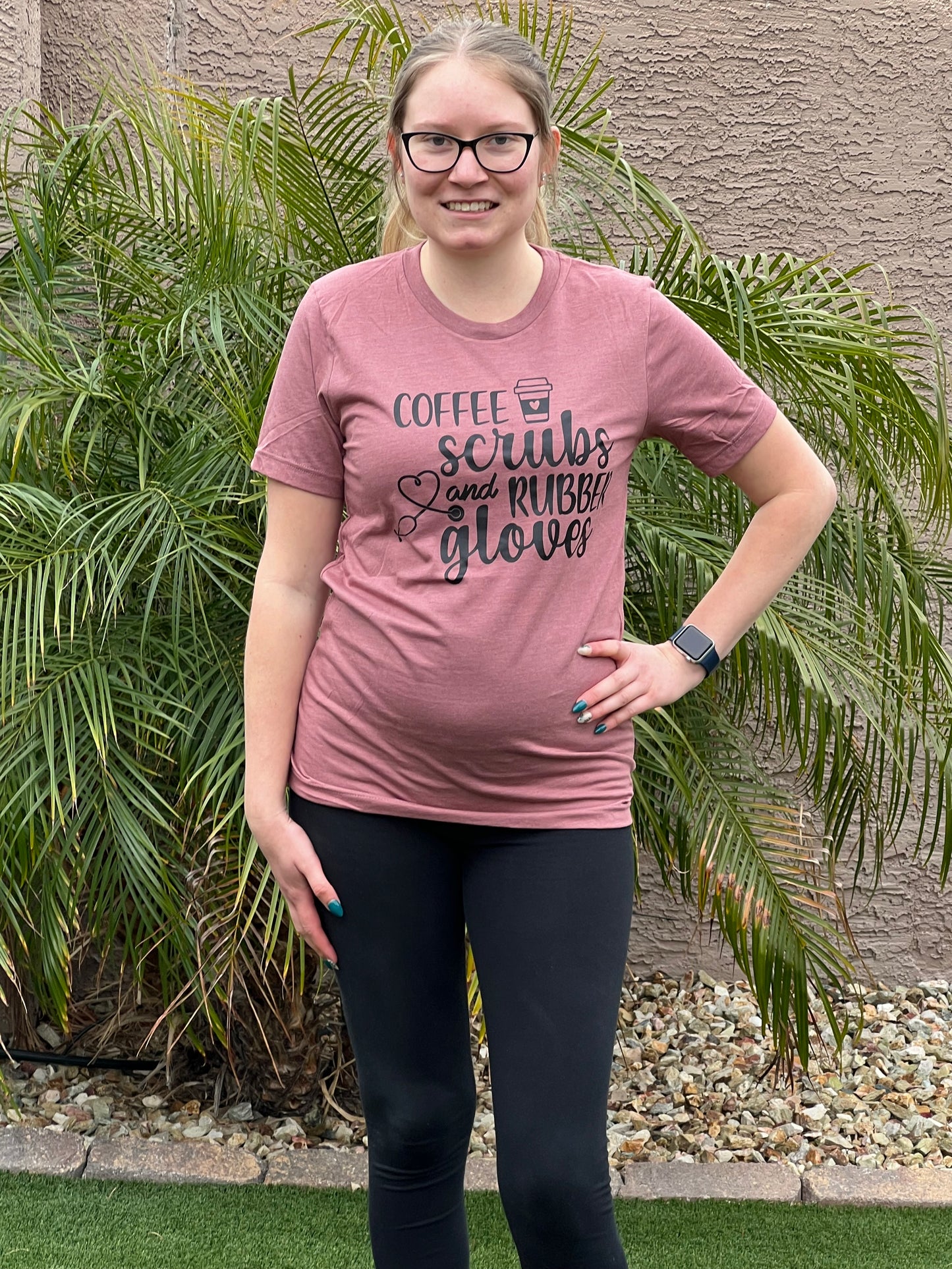 Coffee Scrubs and Rubber Gloves Shirt