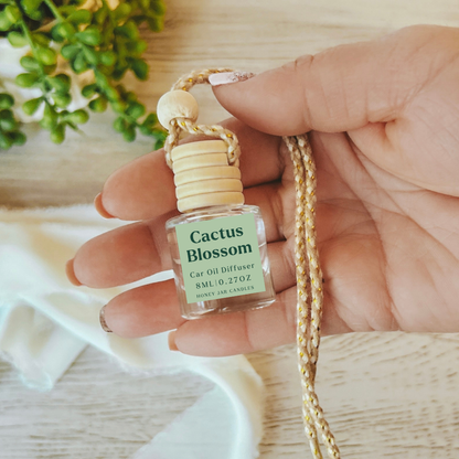Hanging Car Diffusers- Cactus Blossom