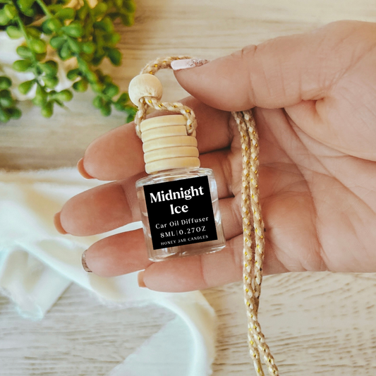 Hanging Car Diffusers- Midnight Ice