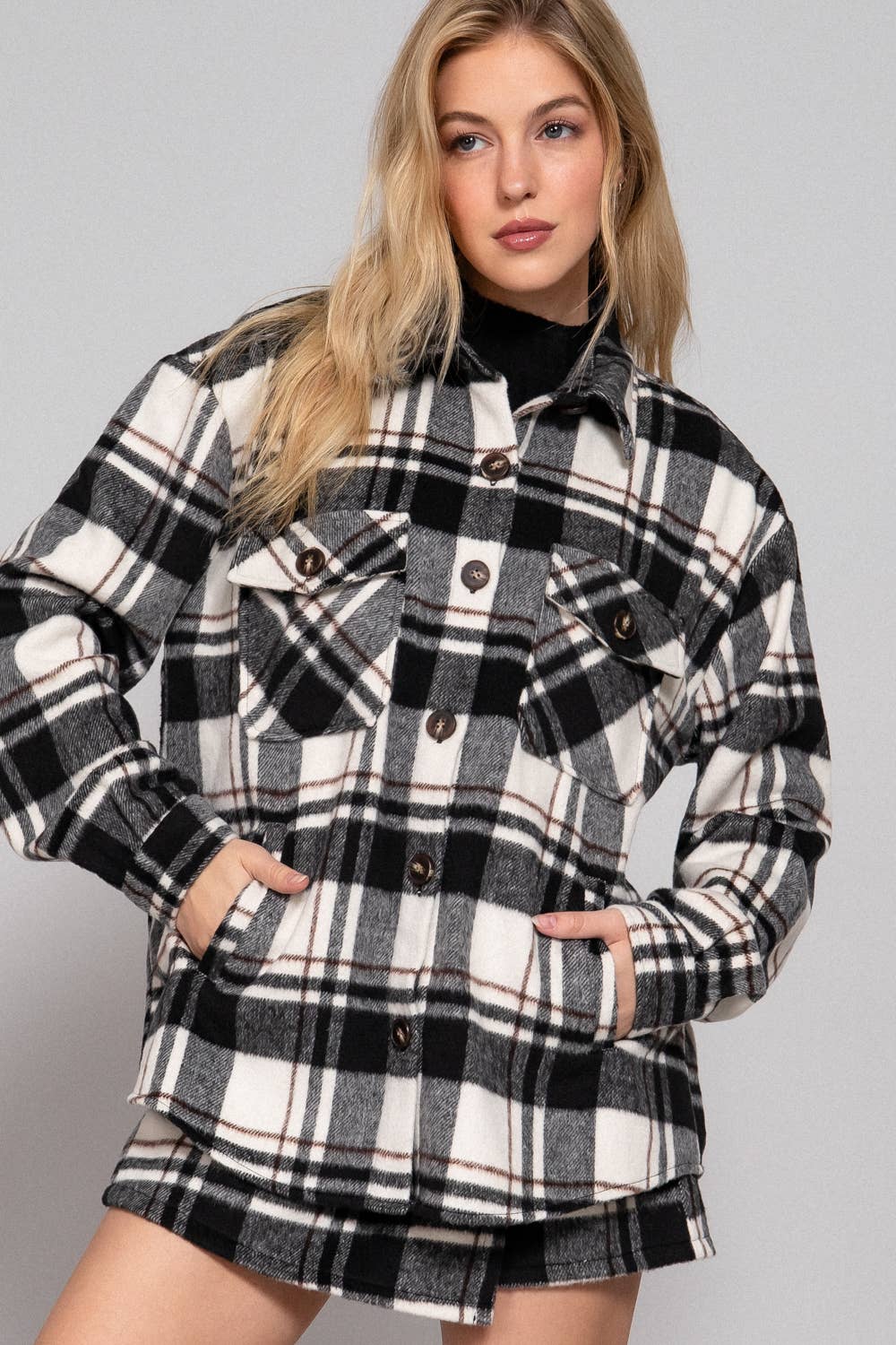Button Down Shacket