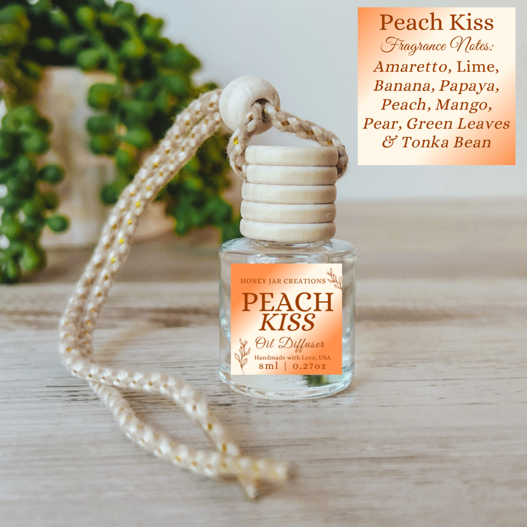 Hanging Car Diffuser- Peach Kiss
