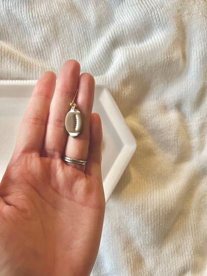 Football Clay Earrings, Football Earrings, Football Studs