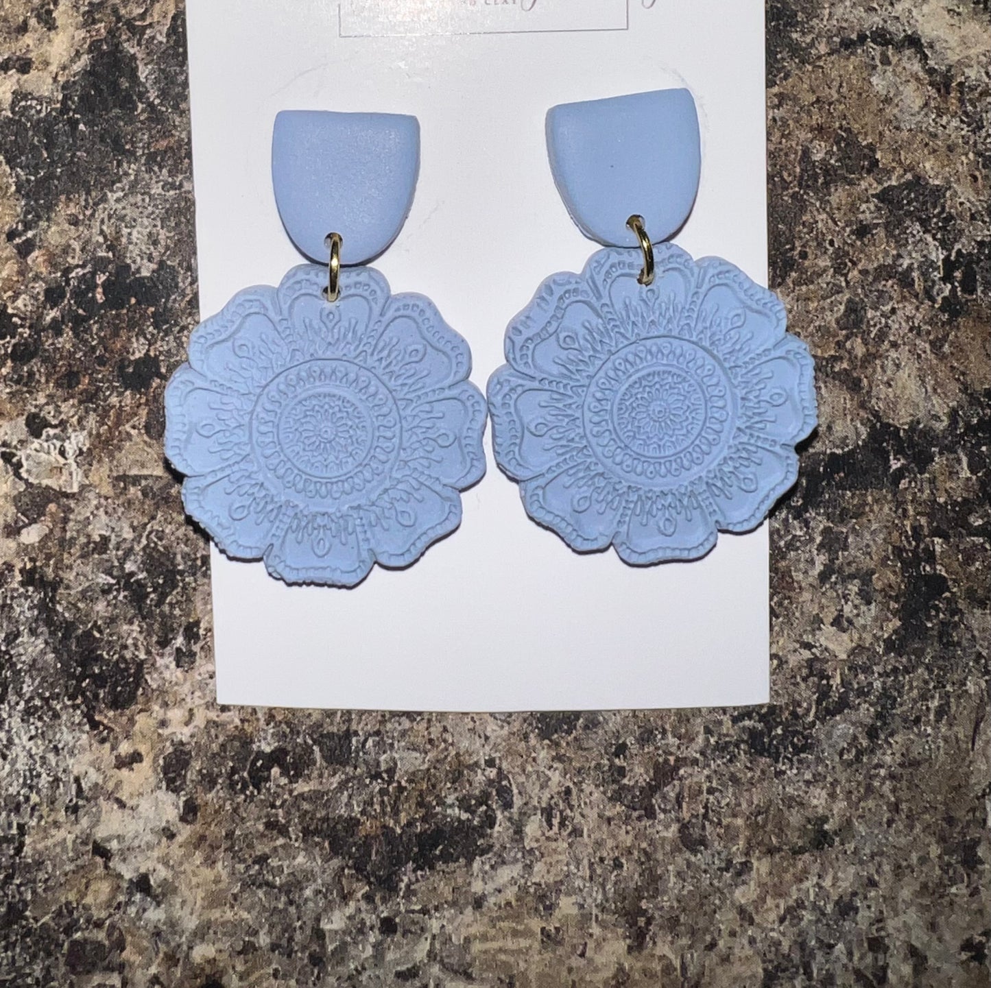 Flora Flower Clay Earrings