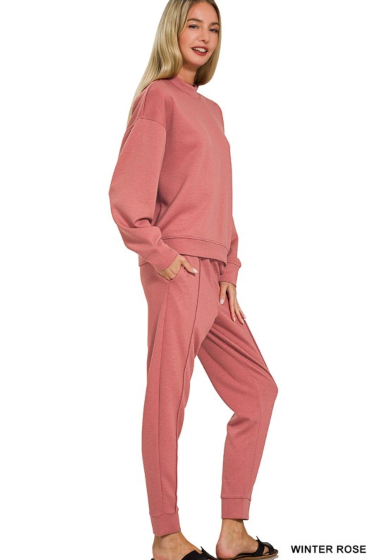 Scuba Mock Neck Set