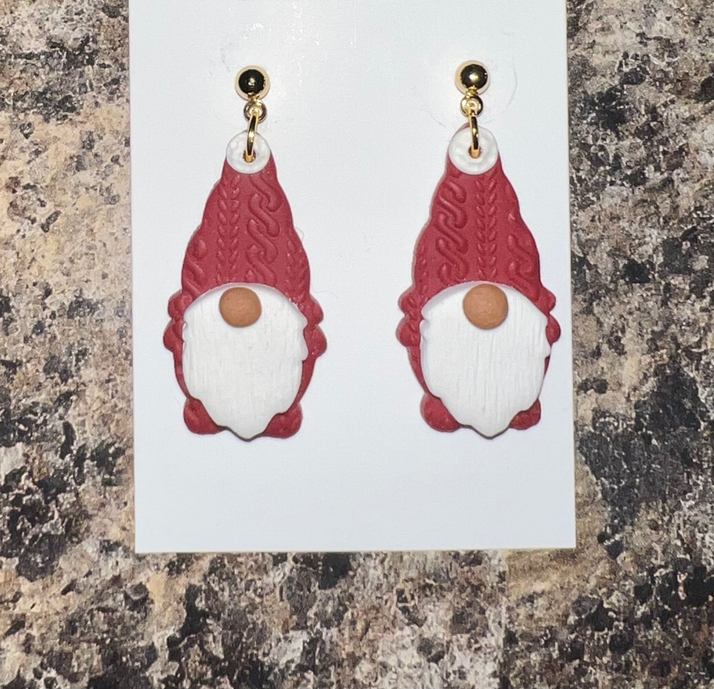 Gnome Clay Earrings