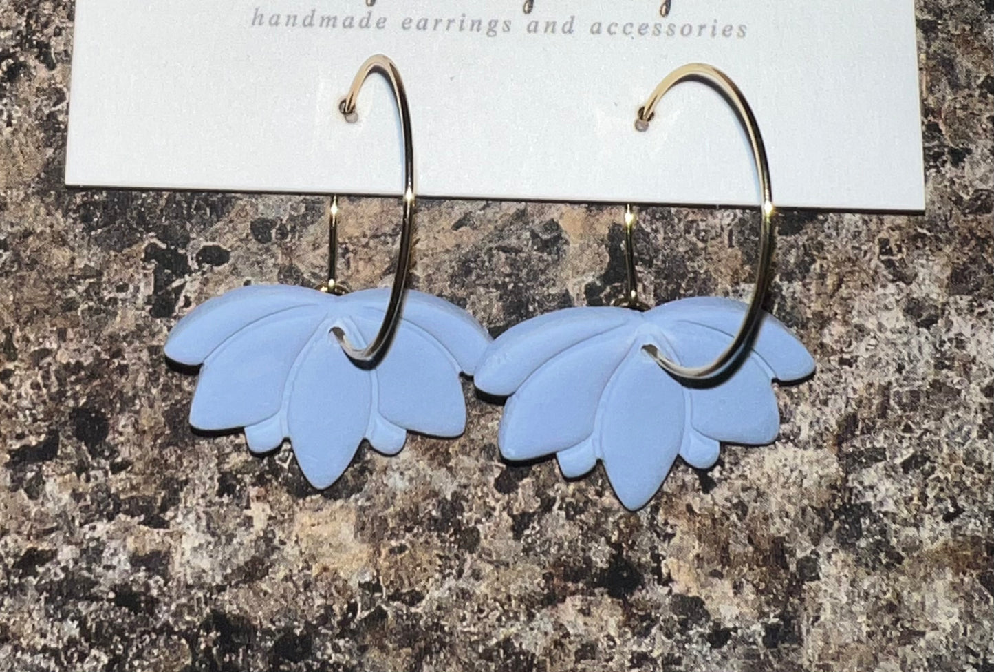 Lotus Flower Earrings