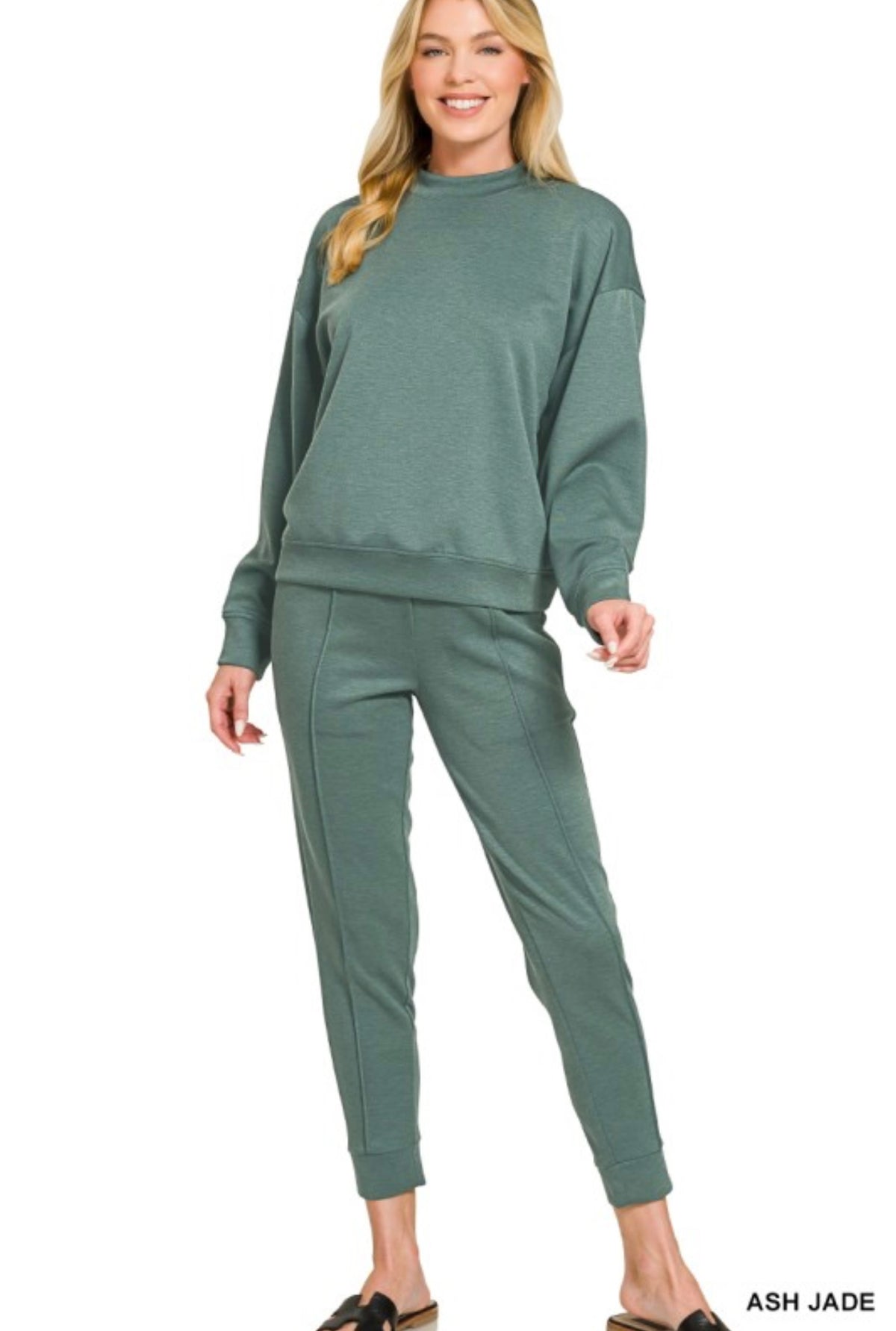 Scuba Mock Neck Set