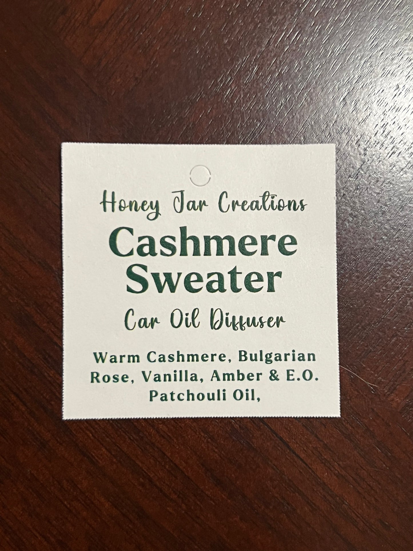 Cashmere Sweater Car Diffuser – Christmas Edition