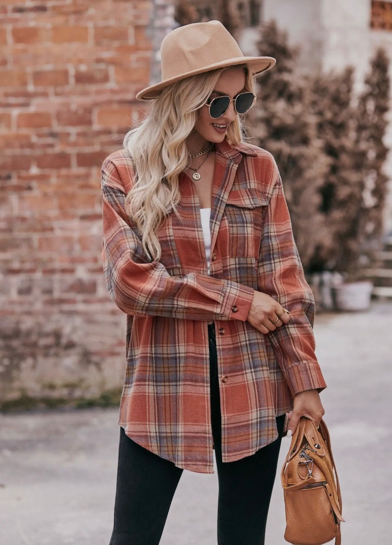 Casual Oversized Flannel- Multicolored