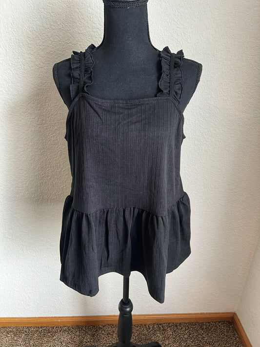 Ruffle Sleeve Tank Top