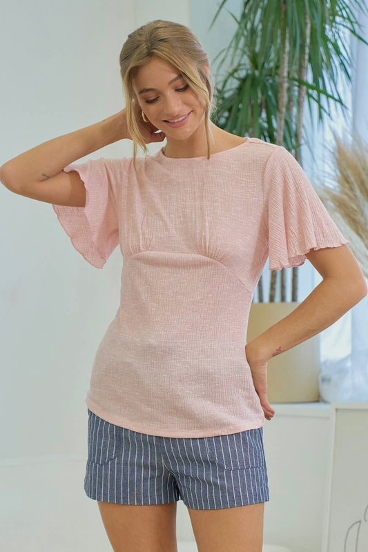 Cotton Candy Shirt- Blush