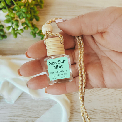 Hanging Car Diffusers- Sea Salt Mint