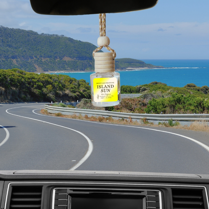 Hanging Car Diffuser- Island Sun