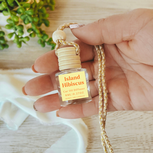 Hanging Car Diffuser- Island Hibiscus