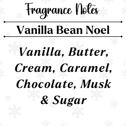 Vanilla Bean Noel Hanging Car Diffuser – Christmas Edition